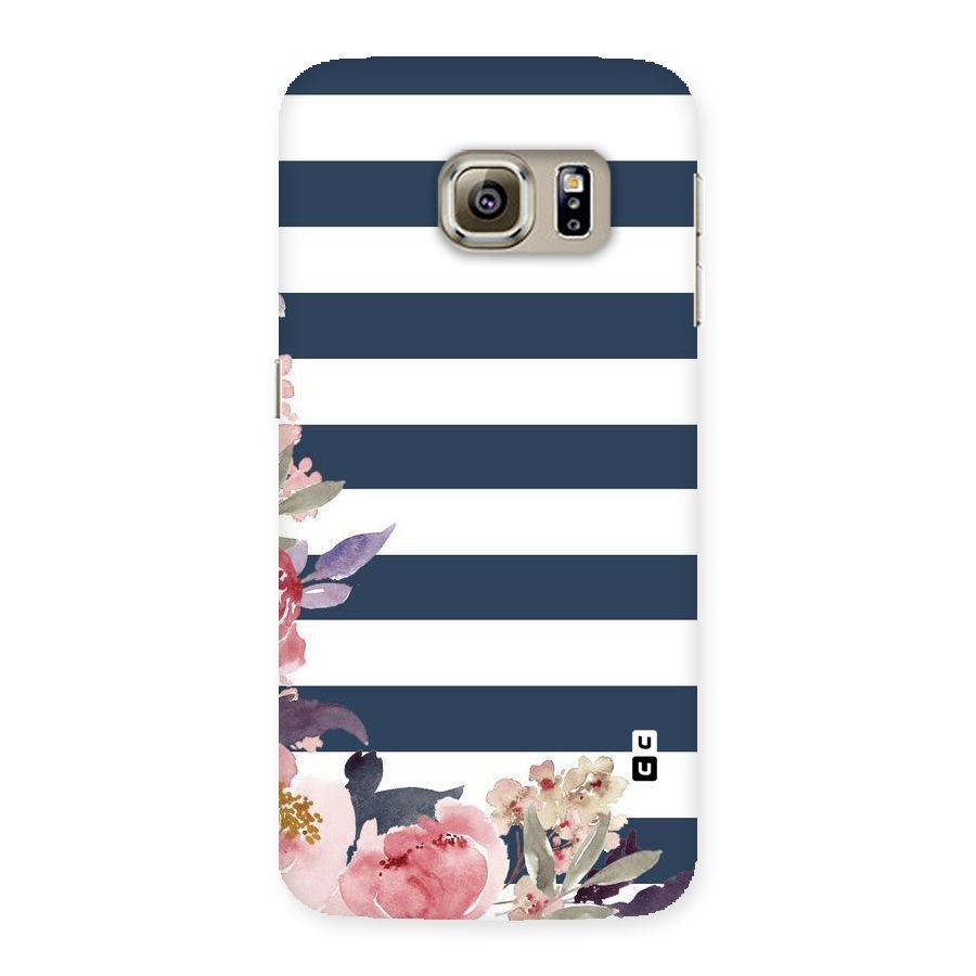 Floral Water Art Back Case for Samsung Galaxy S6 Edge