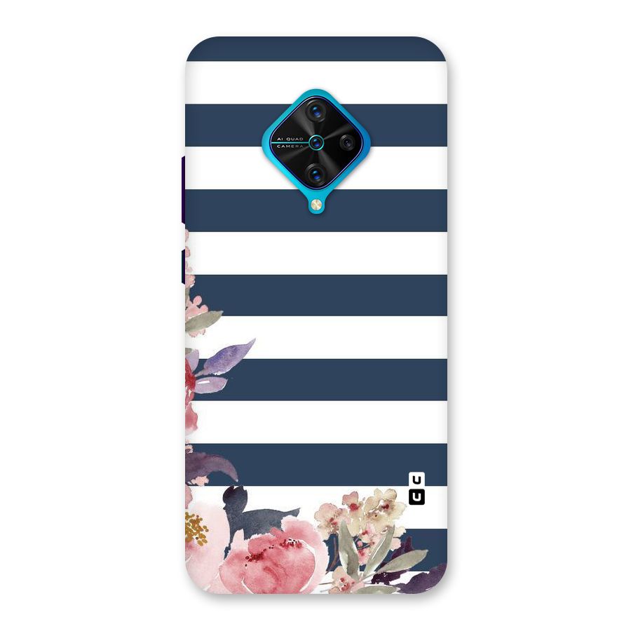 Floral Water Art Back Case for Vivo S1 Pro