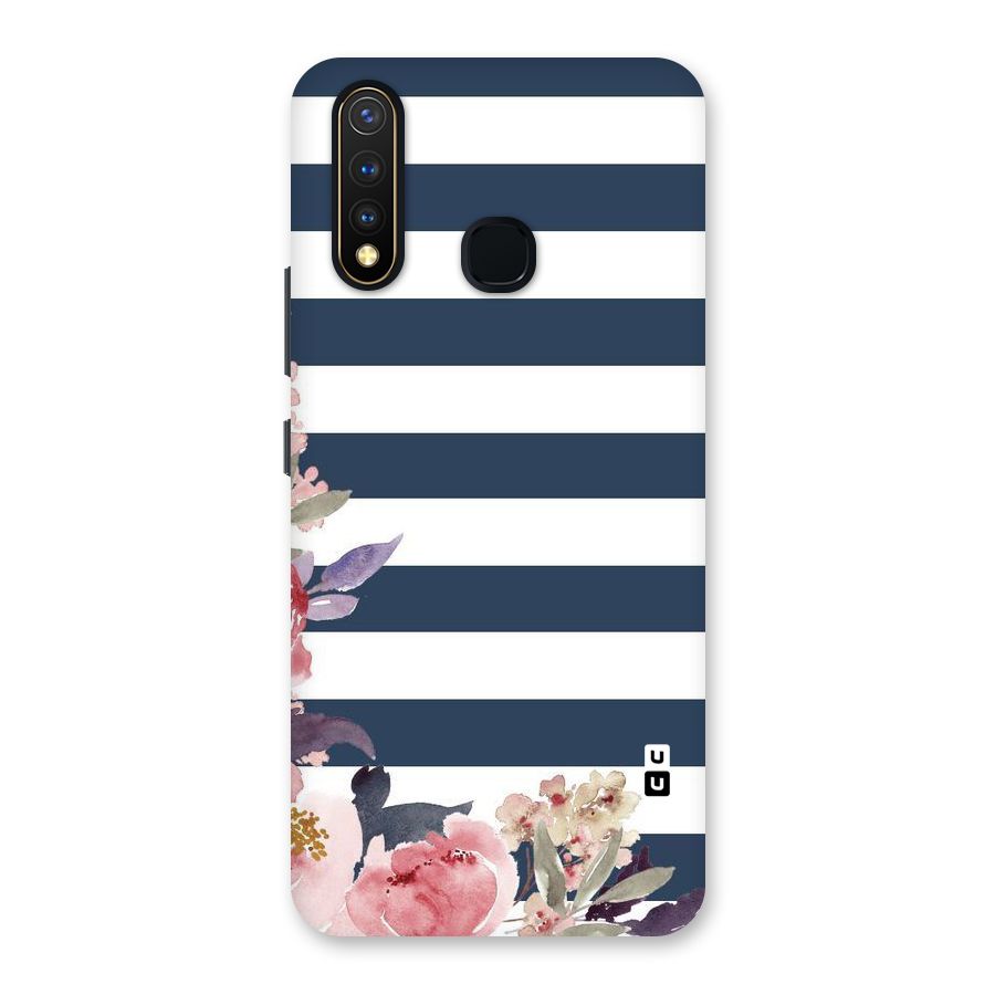 Floral Water Art Back Case for Vivo U20