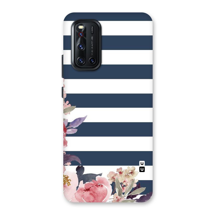 Floral Water Art Back Case for Vivo V19