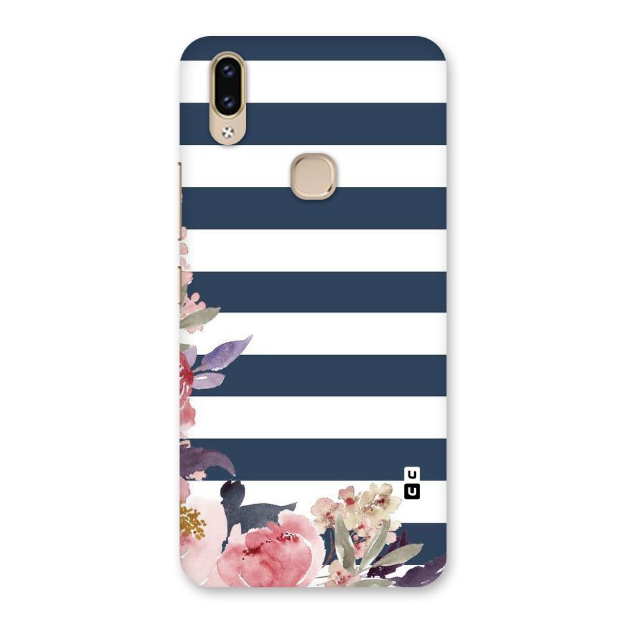 Floral Water Art Back Case for Vivo V9