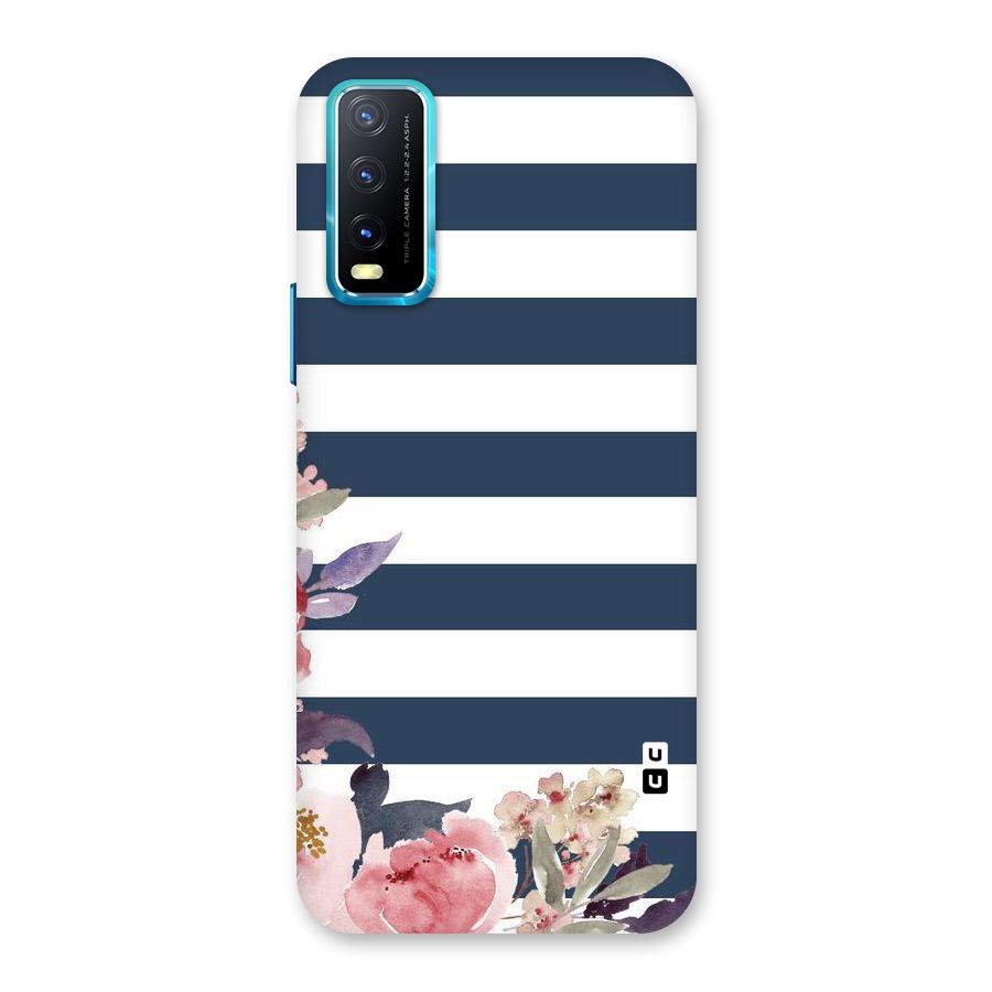 Floral Water Art Back Case for Vivo Y20A