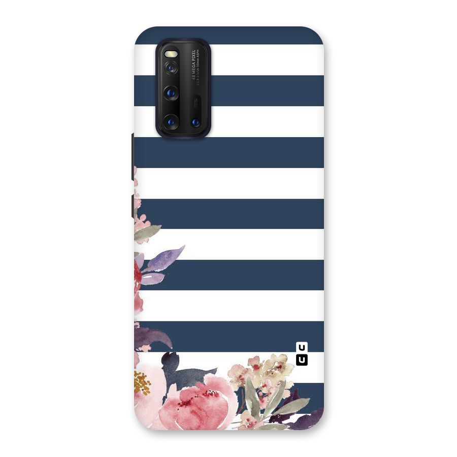 Floral Water Art Back Case for Vivo iQOO 3