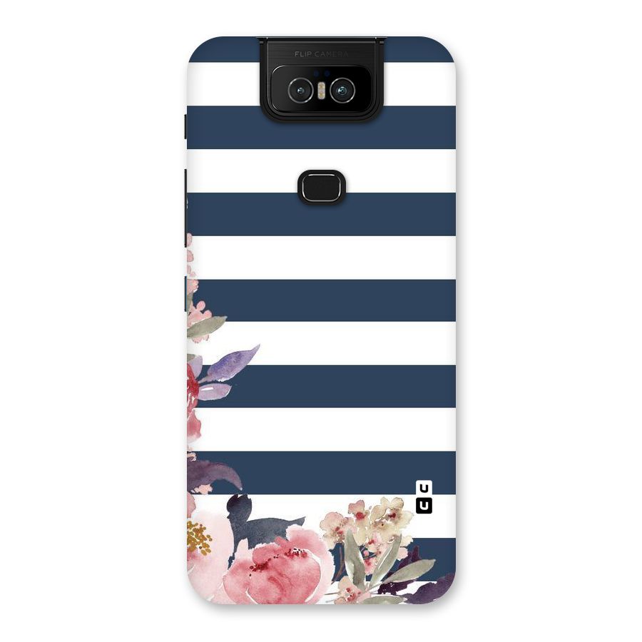Floral Water Art Back Case for Zenfone 6z