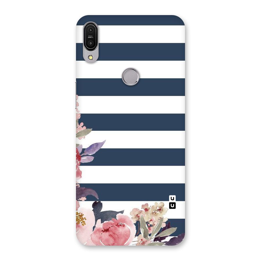 Floral Water Art Back Case for Zenfone Max Pro M1