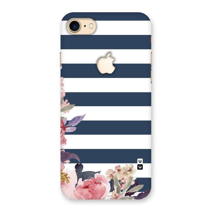 Floral Water Art Back Case for iPhone 7 Apple Cut