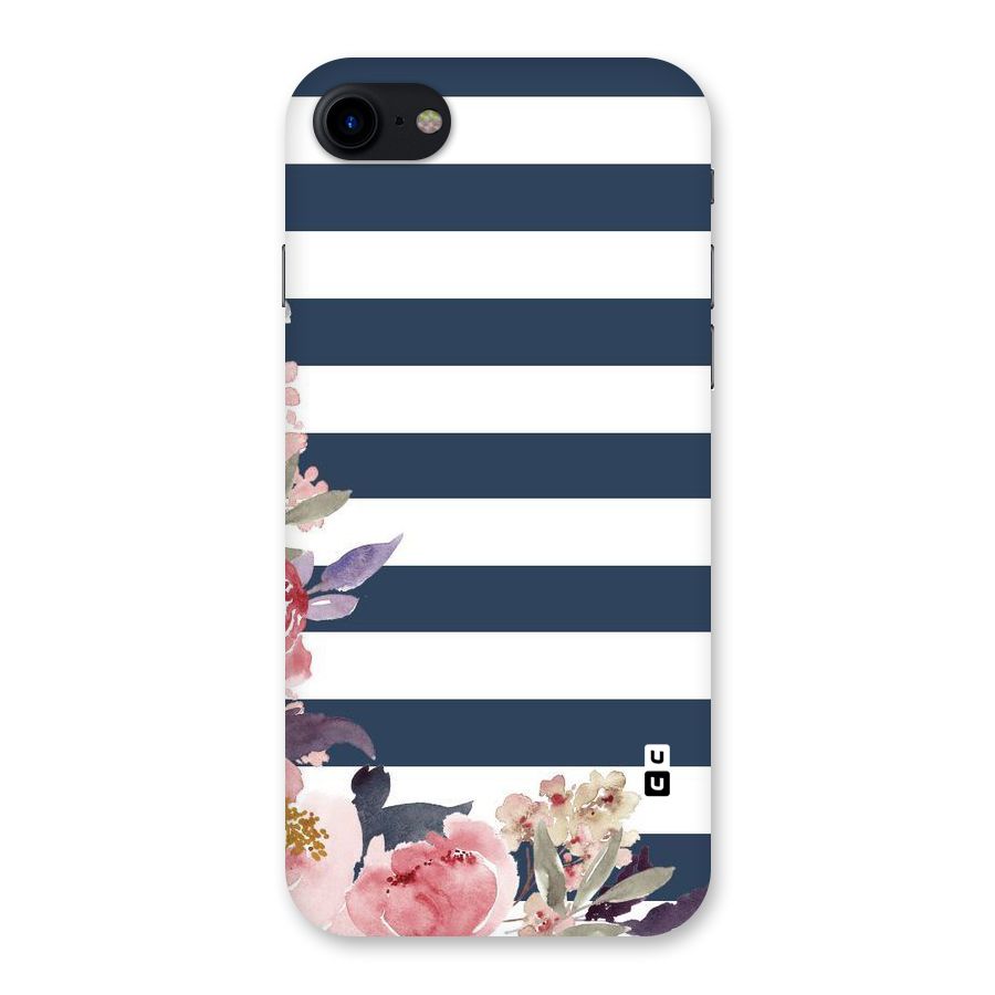 Floral Water Art Back Case for iPhone SE 2020