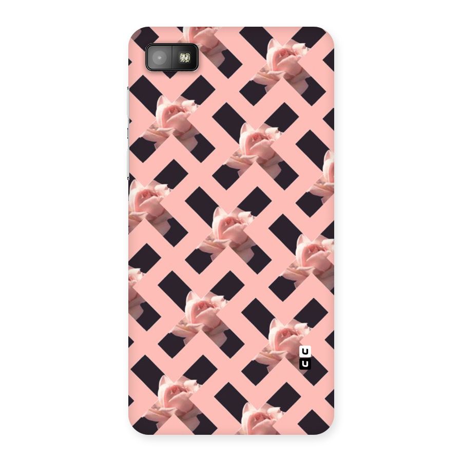 Floral X Design Back Case for Blackberry Z10