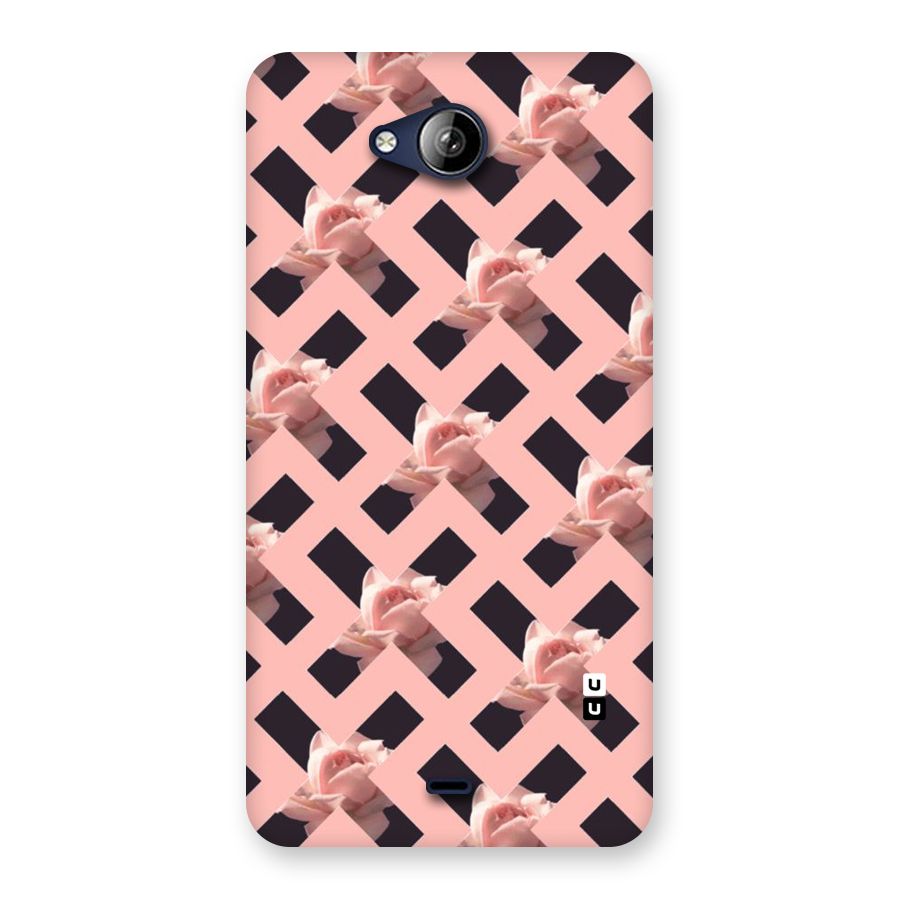 Floral X Design Back Case for Canvas Play Q355