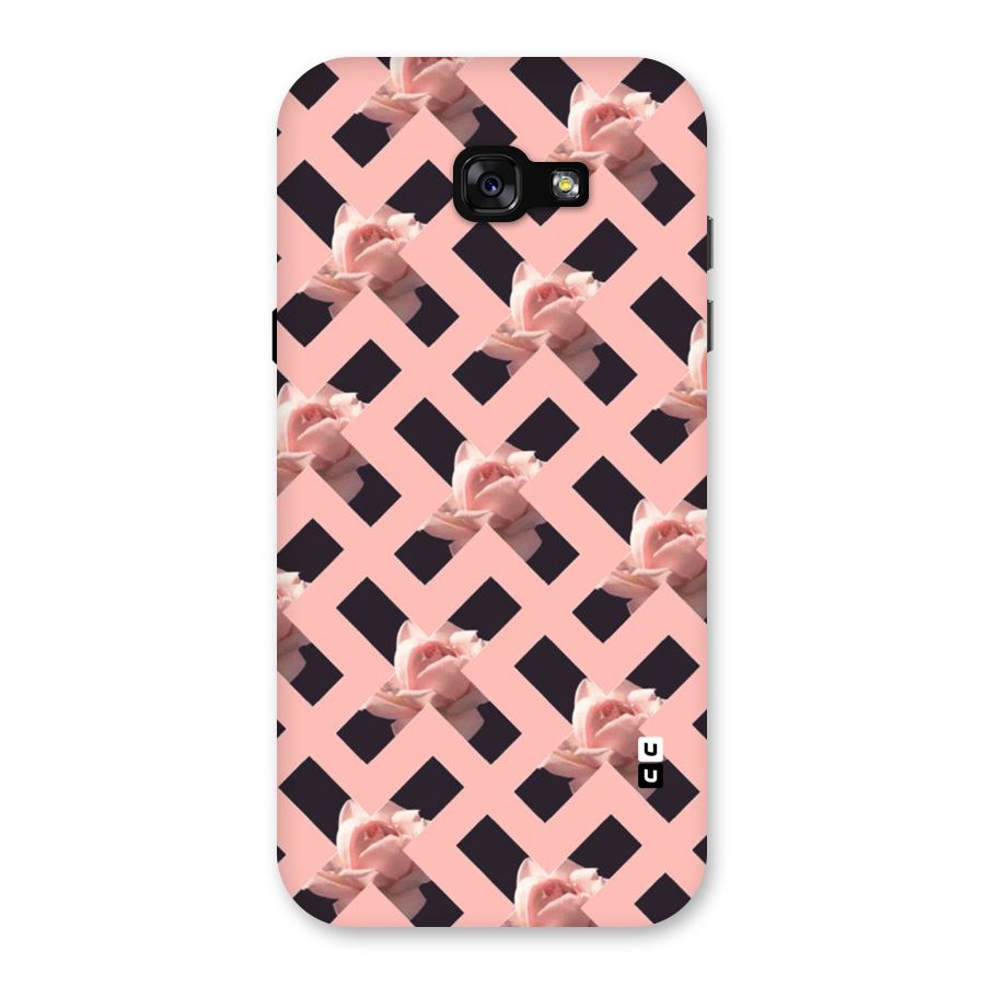 Floral X Design Back Case for Galaxy A7 (2017)