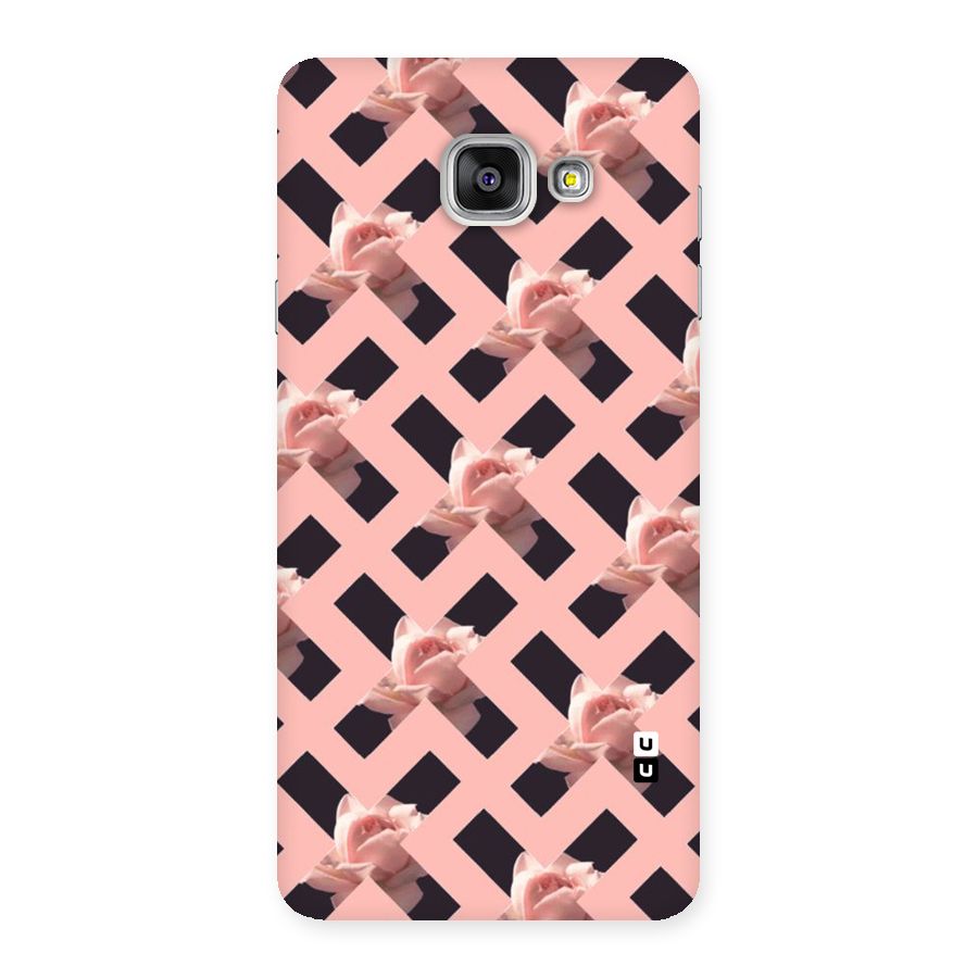 Floral X Design Back Case for Galaxy A7 2016