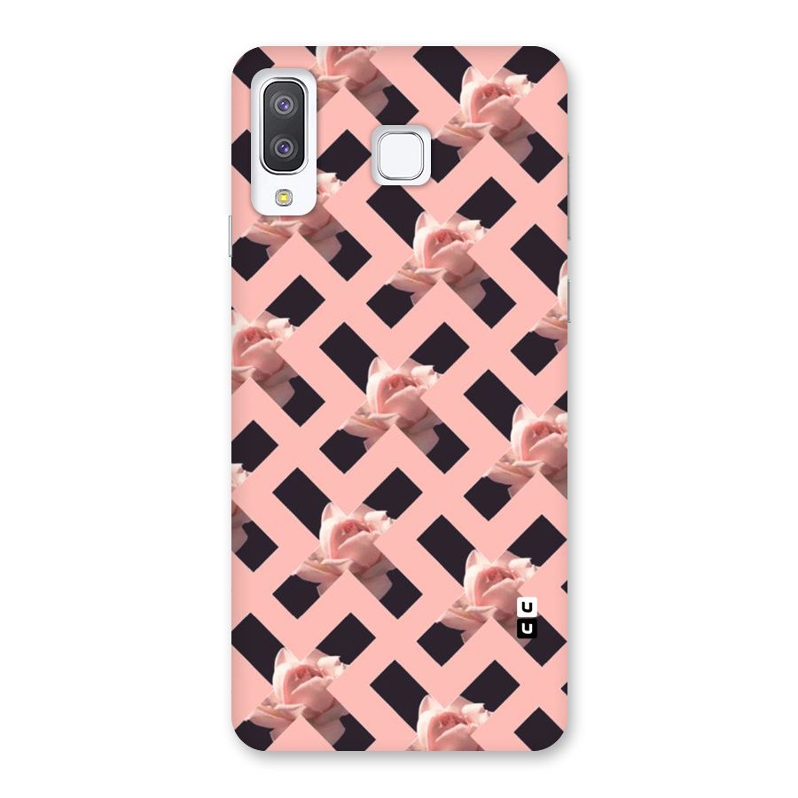 Floral X Design Back Case for Galaxy A8 Star