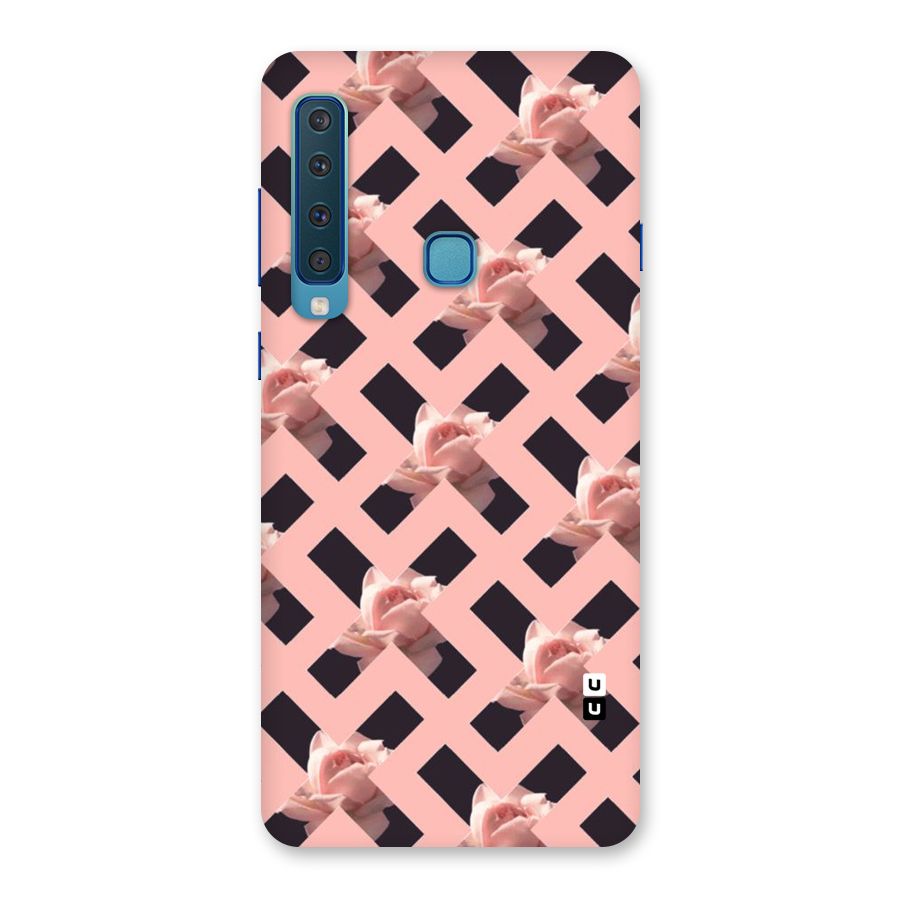 Floral X Design Back Case for Galaxy A9 (2018)
