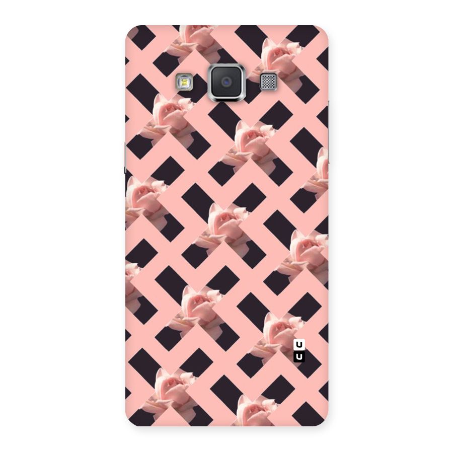 Floral X Design Back Case for Galaxy Grand Max