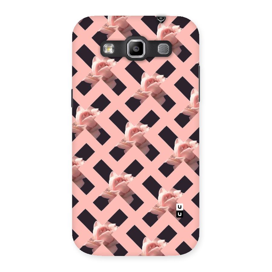 Floral X Design Back Case for Galaxy Grand Quattro