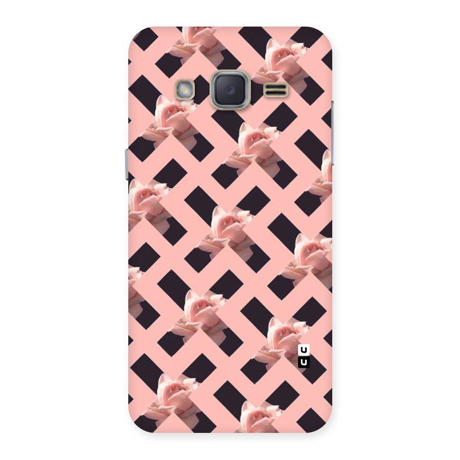 Floral X Design Back Case for Galaxy J2