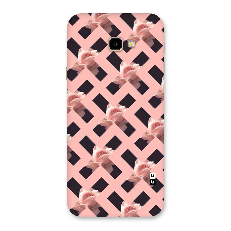 Floral X Design Back Case for Galaxy J4 Plus