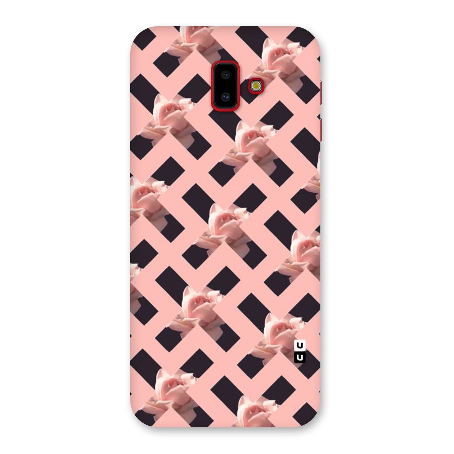 Floral X Design Back Case for Galaxy J6 Plus