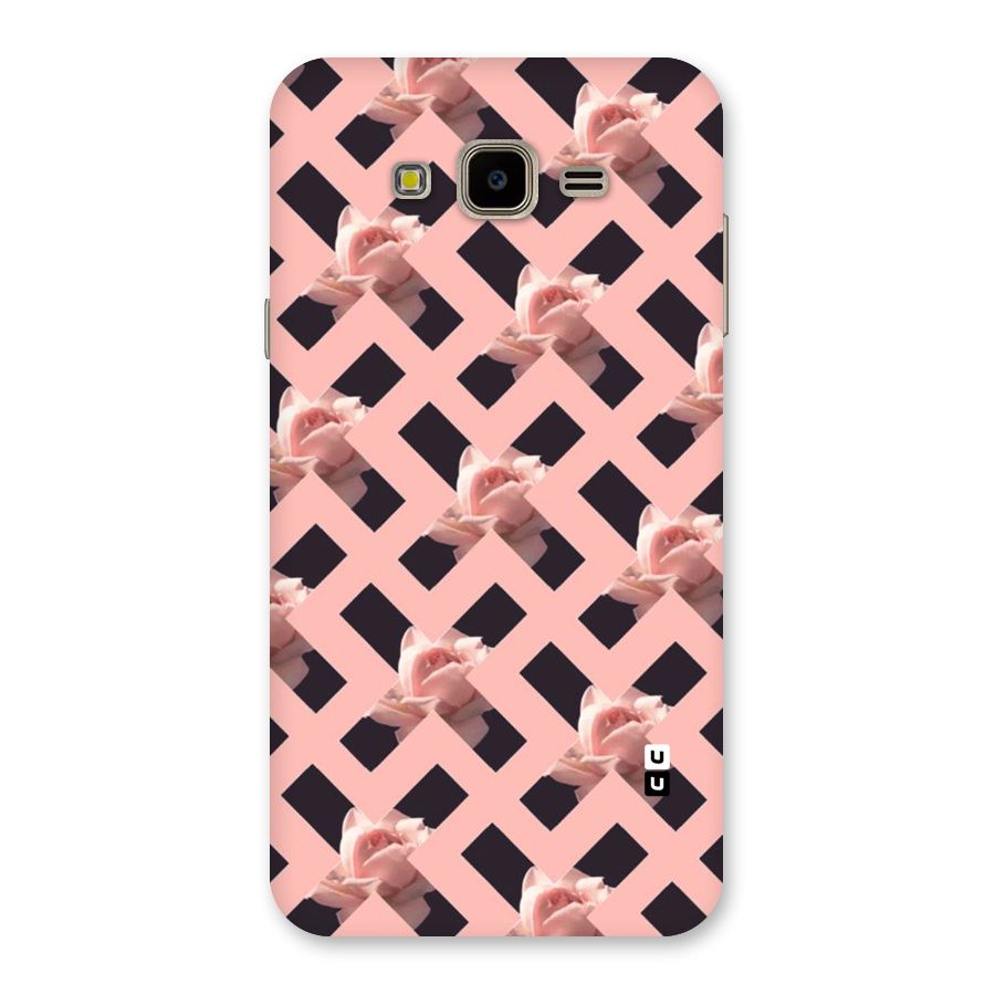 Floral X Design Back Case for Galaxy J7 Nxt