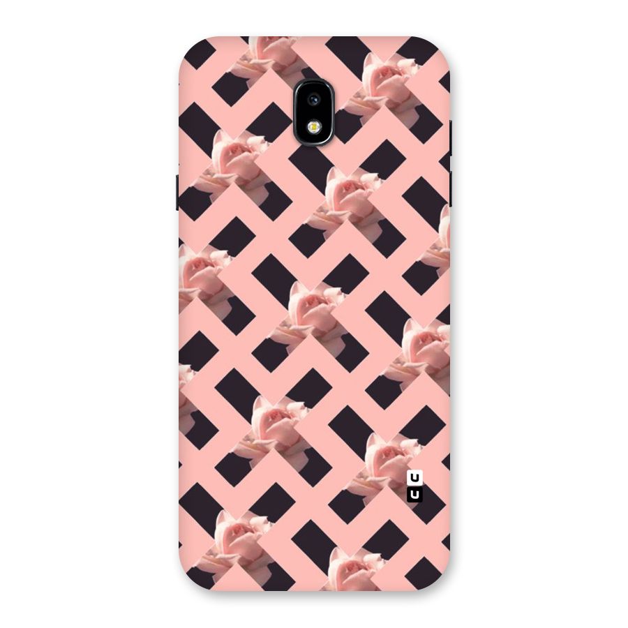 Floral X Design Back Case for Galaxy J7 Pro