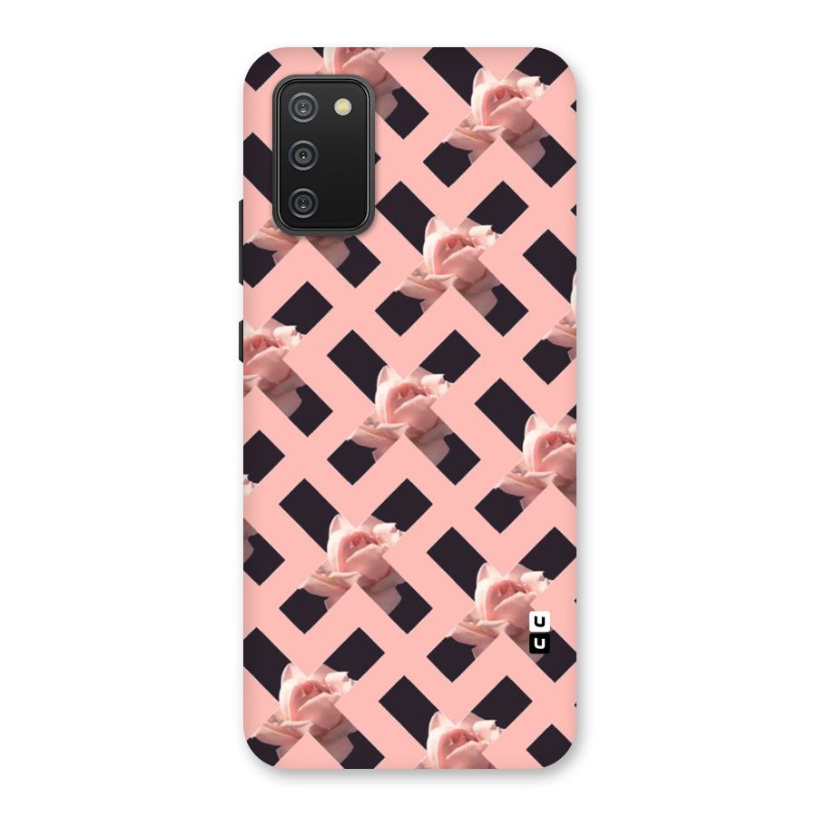 Floral X Design Back Case for Galaxy M02s