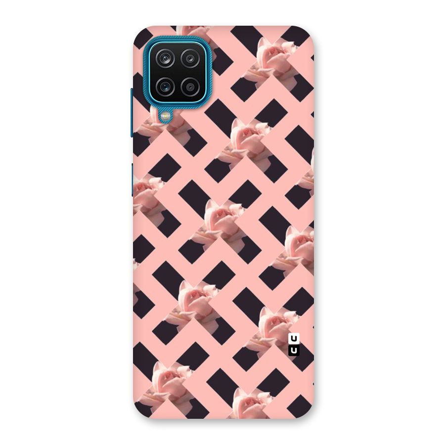 Floral X Design Back Case for Galaxy M12