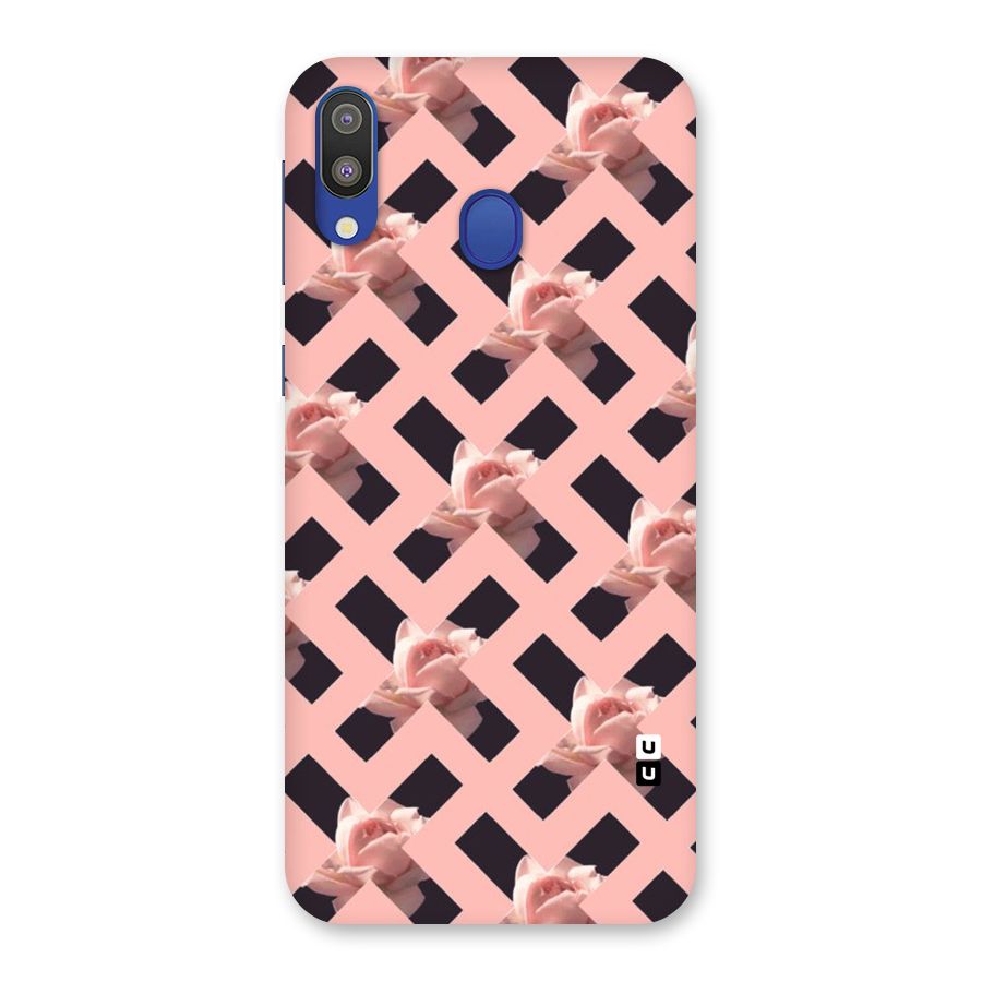 Floral X Design Back Case for Galaxy M20