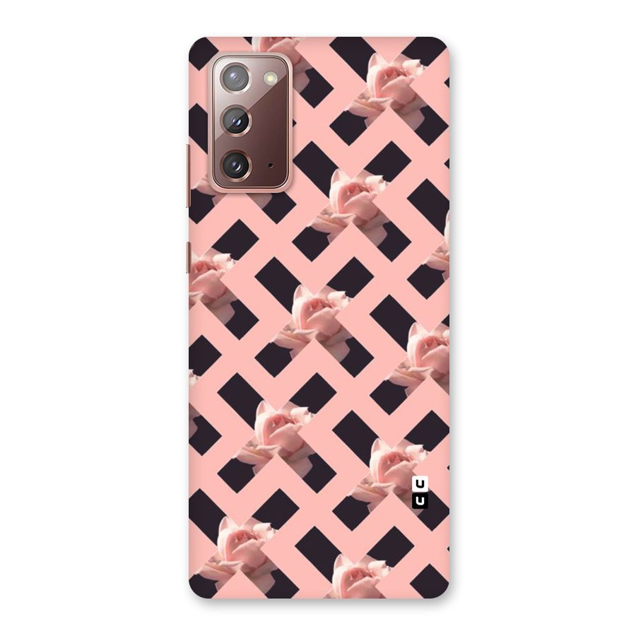 Floral X Design Back Case for Galaxy Note 20