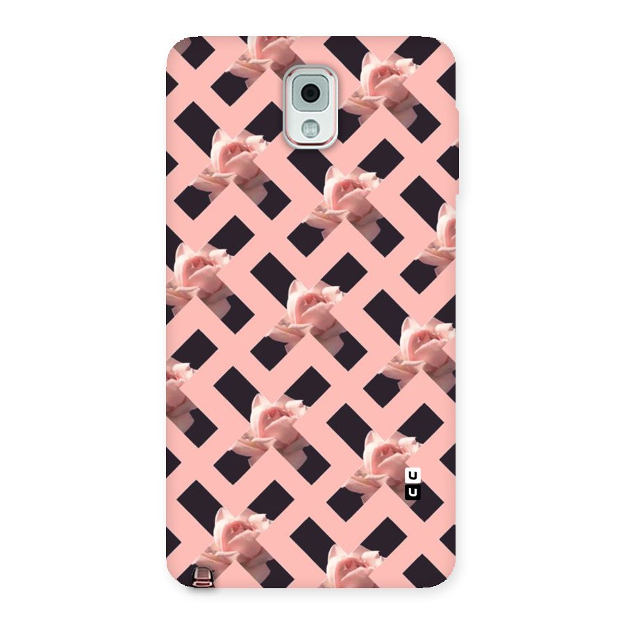 Floral X Design Back Case for Galaxy Note 3