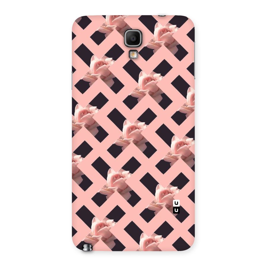 Floral X Design Back Case for Galaxy Note 3 Neo