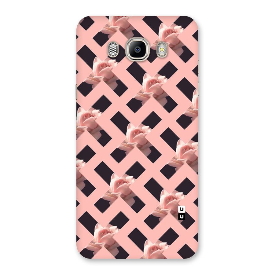 Floral X Design Back Case for Galaxy On8