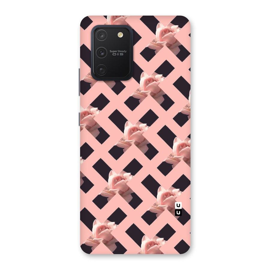 Floral X Design Back Case for Galaxy S10 Lite