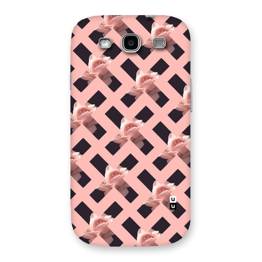 Floral X Design Back Case for Galaxy S3