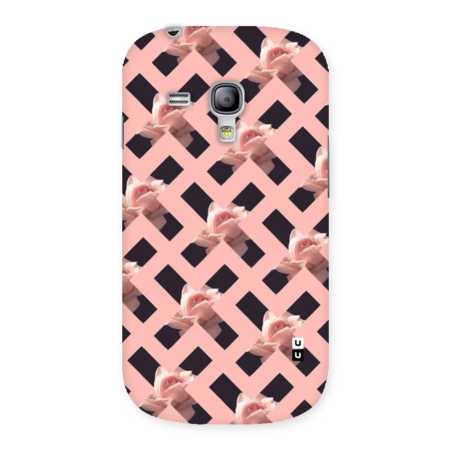 Floral X Design Back Case for Galaxy S3 Mini