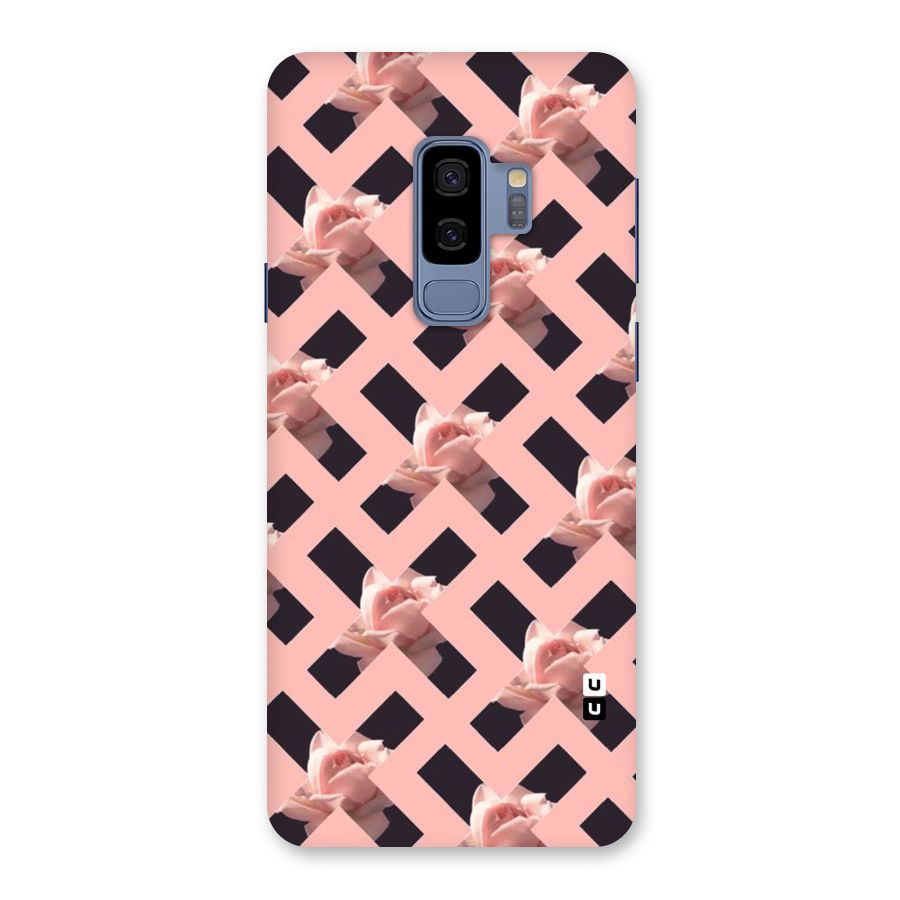 Floral X Design Back Case for Galaxy S9 Plus