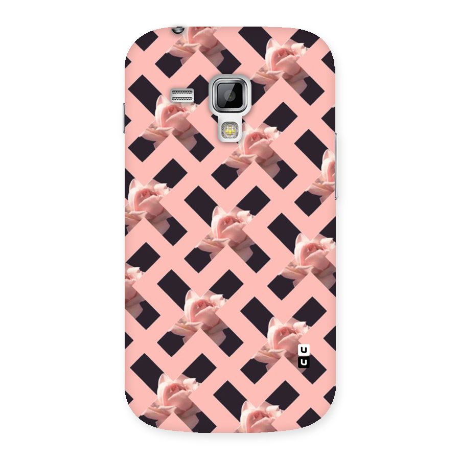 Floral X Design Back Case for Galaxy S Duos