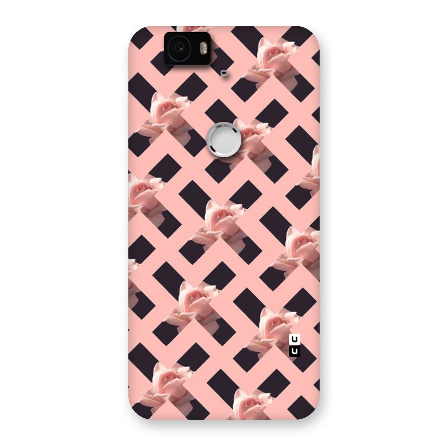 Floral X Design Back Case for Google Nexus-6P