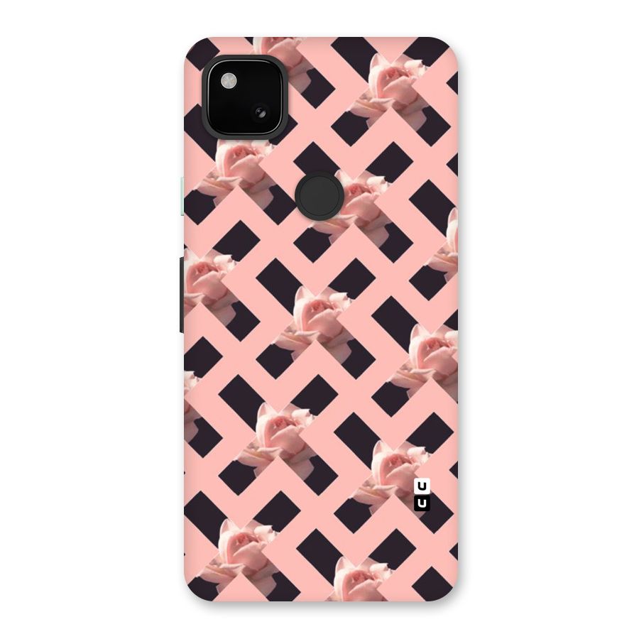 Floral X Design Back Case for Google Pixel 4a