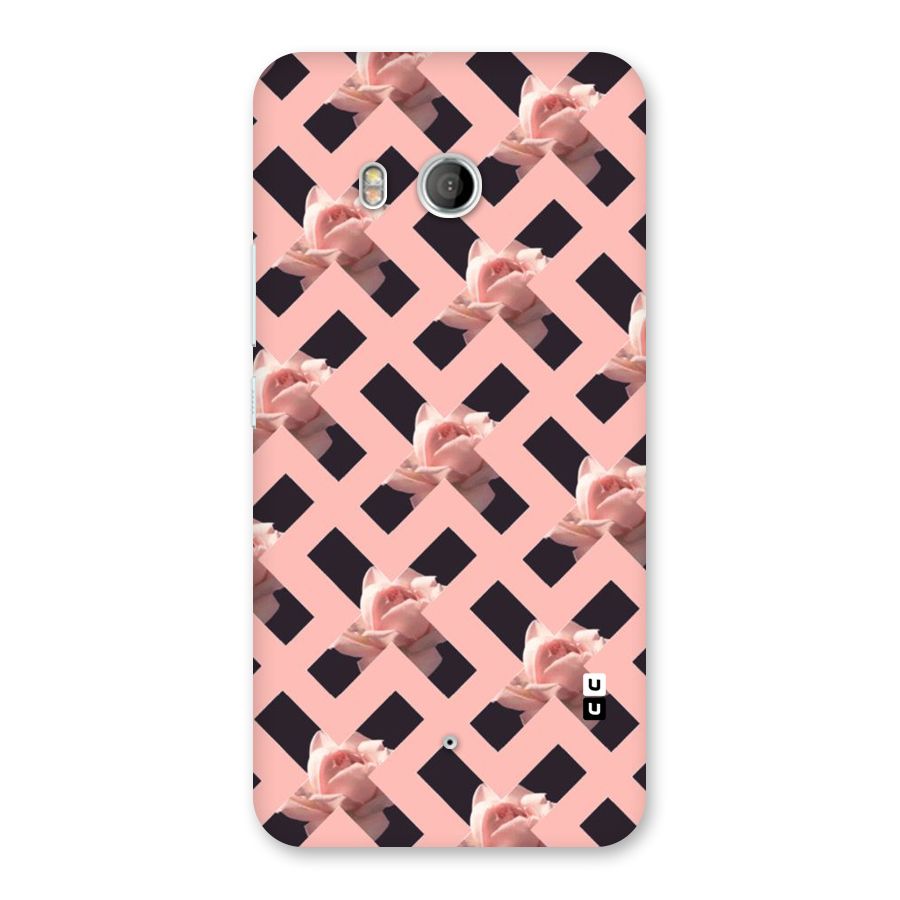 Floral X Design Back Case for HTC U11