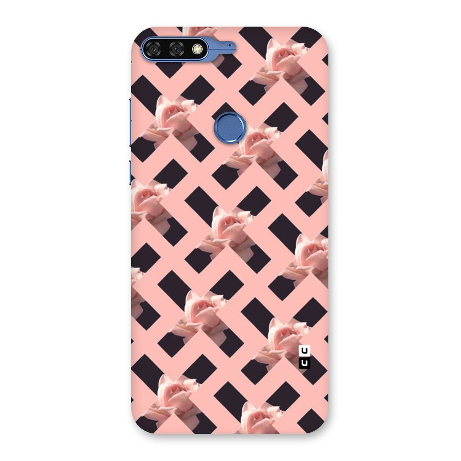 Floral X Design Back Case for Honor 7C