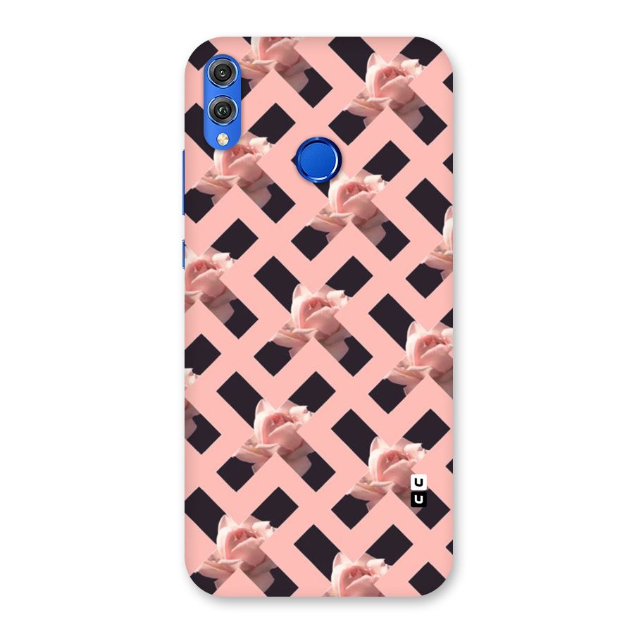 Floral X Design Back Case for Honor 8X