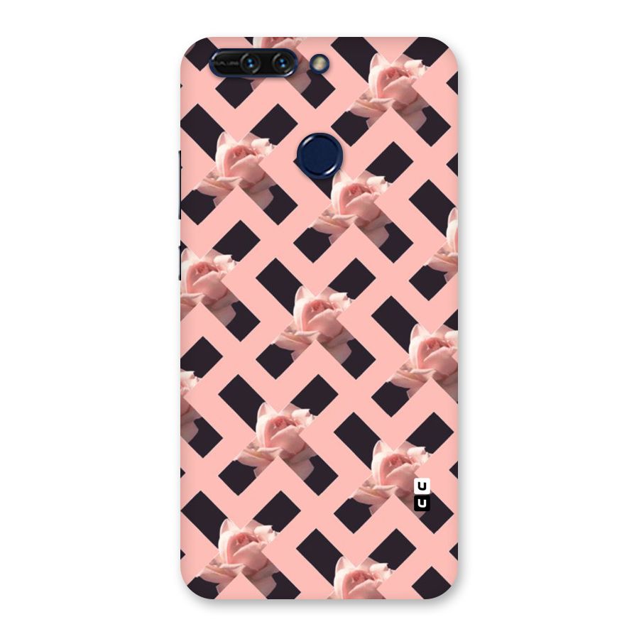 Floral X Design Back Case for Honor 8 Pro