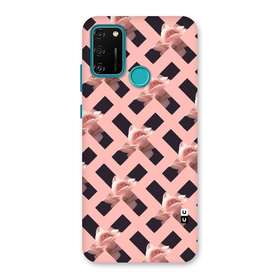 Floral X Design Back Case for Honor 9A