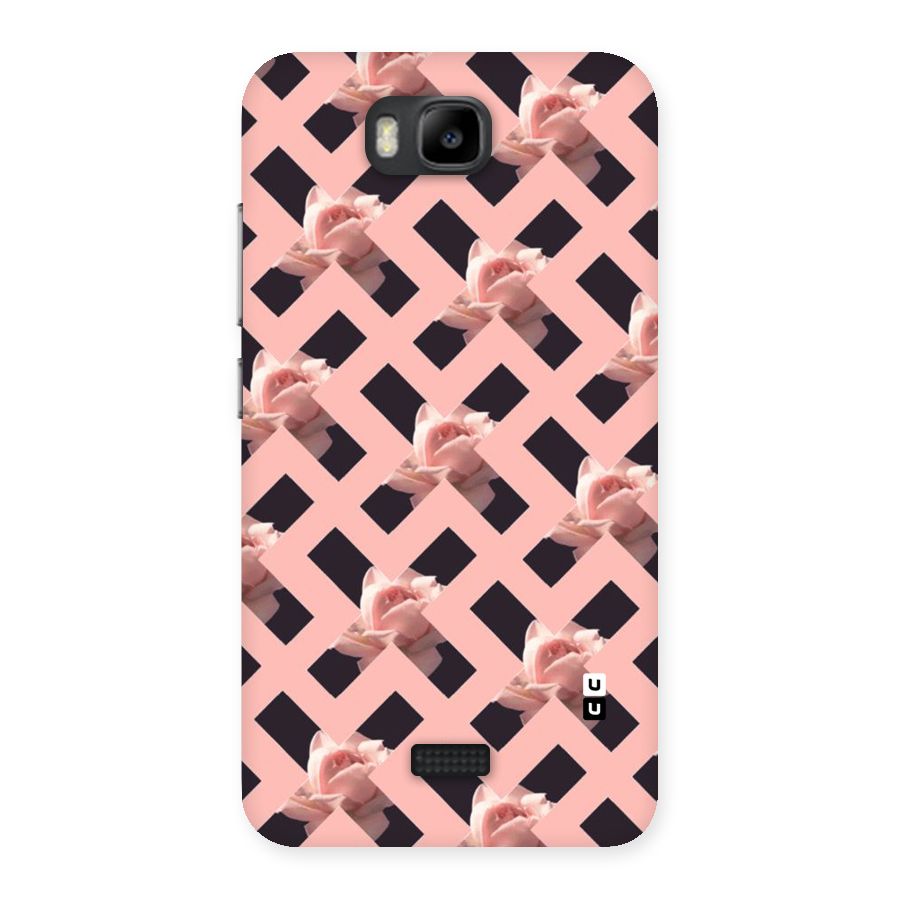 Floral X Design Back Case for Honor Bee