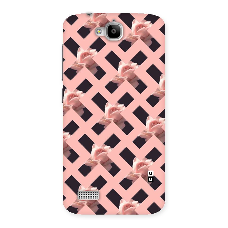 Floral X Design Back Case for Honor Holly