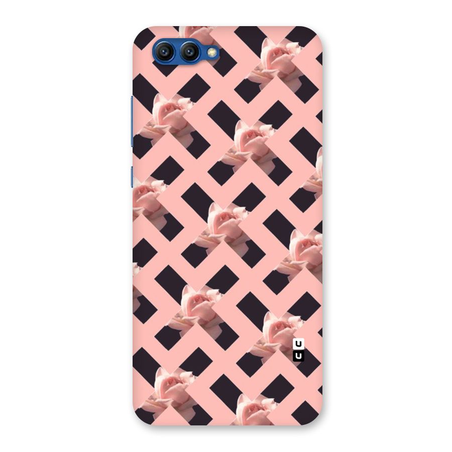 Floral X Design Back Case for Honor View 10