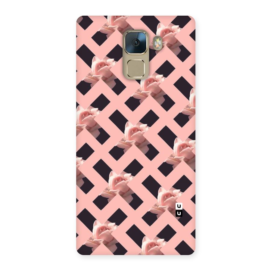 Floral X Design Back Case for Huawei Honor 7