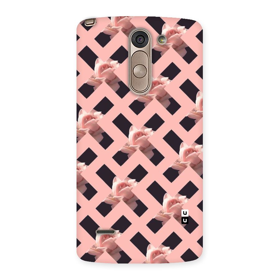 Floral X Design Back Case for LG G3 Stylus