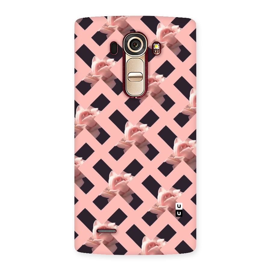 Floral X Design Back Case for LG G4
