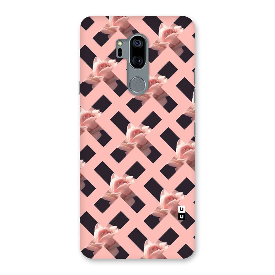 Floral X Design Back Case for LG G7